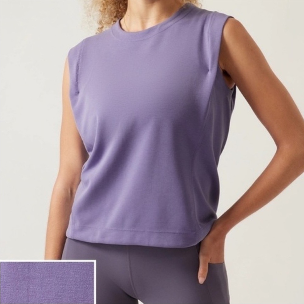 Athleta SEASOFT Tank Sweatshirt NWT, size 2X
